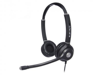 Фотография товара 'JPL Проводная гарнитура со всенаправленным шумоподавлением, разъем QD, два динамика, JPL-TT3_EVO_Bin'