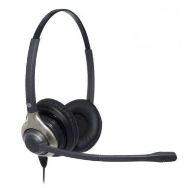 Фотография товара 'JPL Профессиональная проводная гарнитура с шумоподавлением и акустической защитой, разъем QD, два динамика, JPL-612-PB'