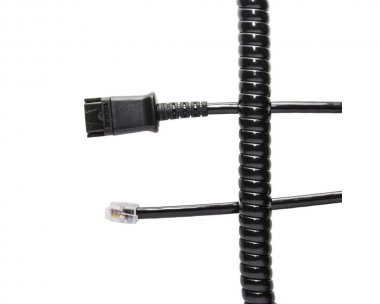 Фотография товара 'JPL Шнур с QD для подключения гарнитур к телефону Cisco (U10), JPL-BL-02+P'