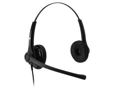 Фотография товара 'JPL Проводная гарнитура с шумоподавлением, разъем QD, два динамика, JPL-400-PB'