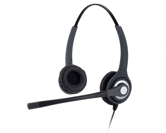 Фотография товара 'JPL Проводная гарнитура со всенаправленным шумоподавлением, разъем QD, один динамик, JPL-401S-PM'