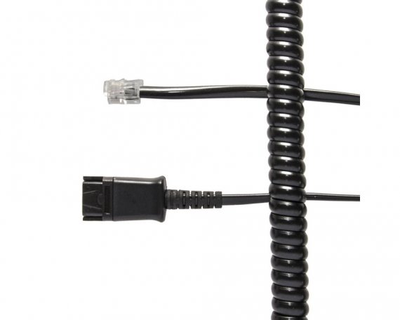 Фотография товара 'JPL Шнур с QD для подключения гарнитур к телефону (U10P-S), JPL-BL-04+P'