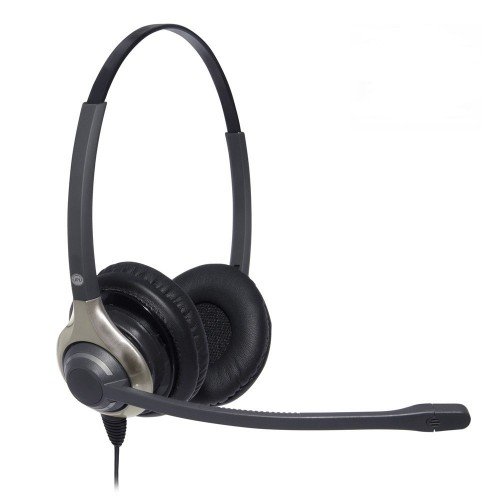 Фотография товара 'JPL Профессиональная проводная гарнитура с шумоподавлением и акустической защитой, разъем QD, два динамика, JPL-612-PB'